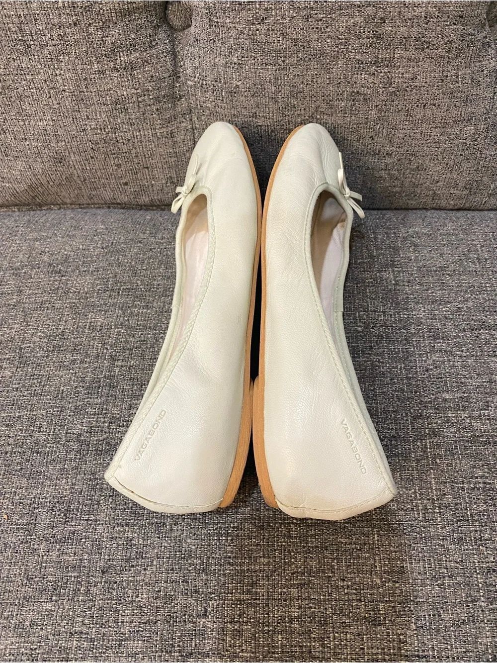 Vagabond Mint Leather Ballet Flats Women’s Size 38 - Picture 7 of 11